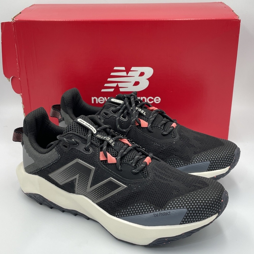 New Balance DynaSoft Nitrel v6 Women's Trail Running Shoes Black Size 10 New